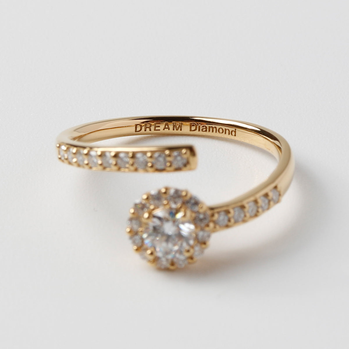 DREAM Aube 内側の DREAM Diamond 刻印